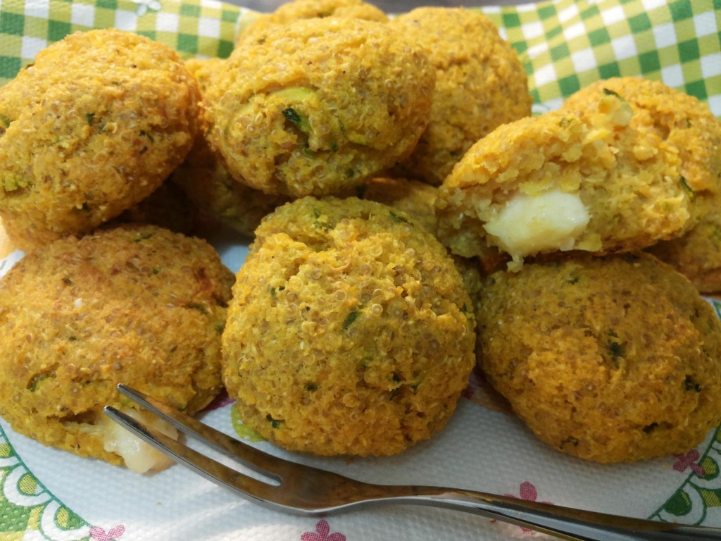 Polpette di quinoa con cuore di primo sale