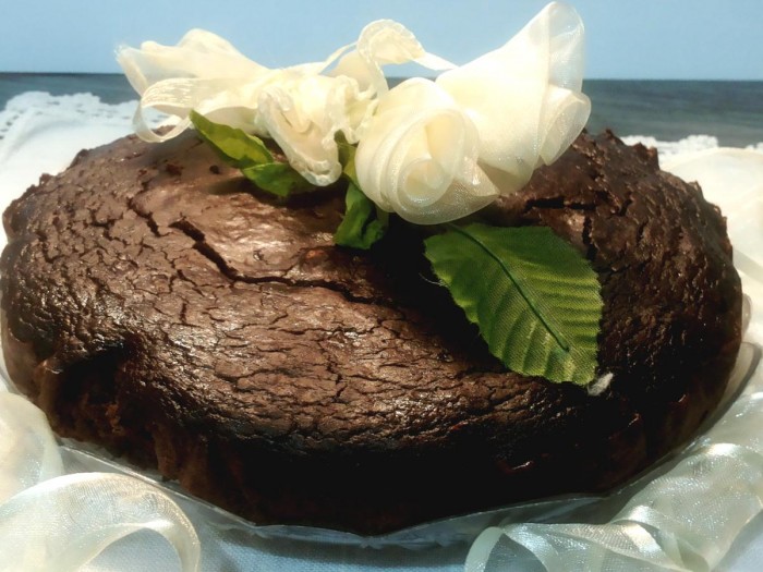 Black bean cake - torta di fagioli neri light- gluten free-low carb - senza lattosio