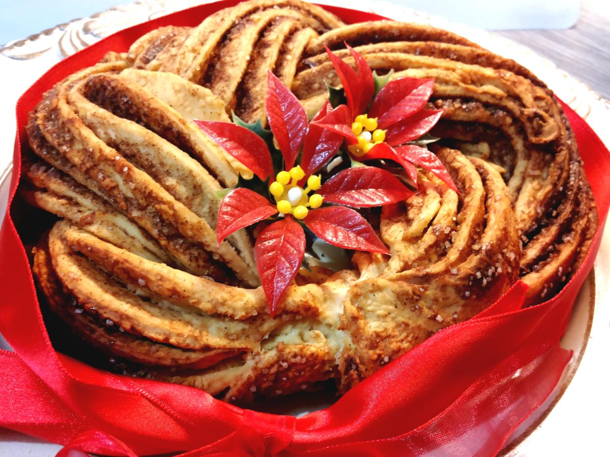 Estonian Kringle - ciambella brioche norvegese alla cannella