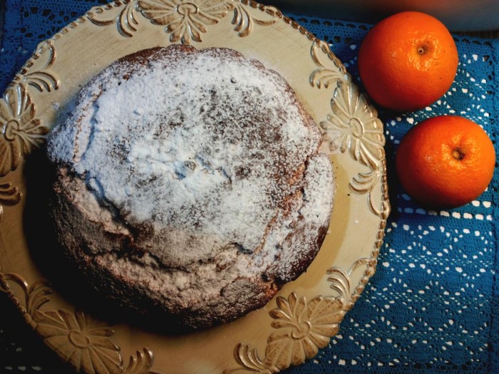 Pan d'arancio - la torta con l'arancia intera