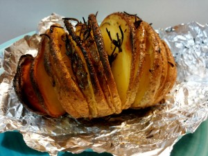 Patate hasselback contorno svedese