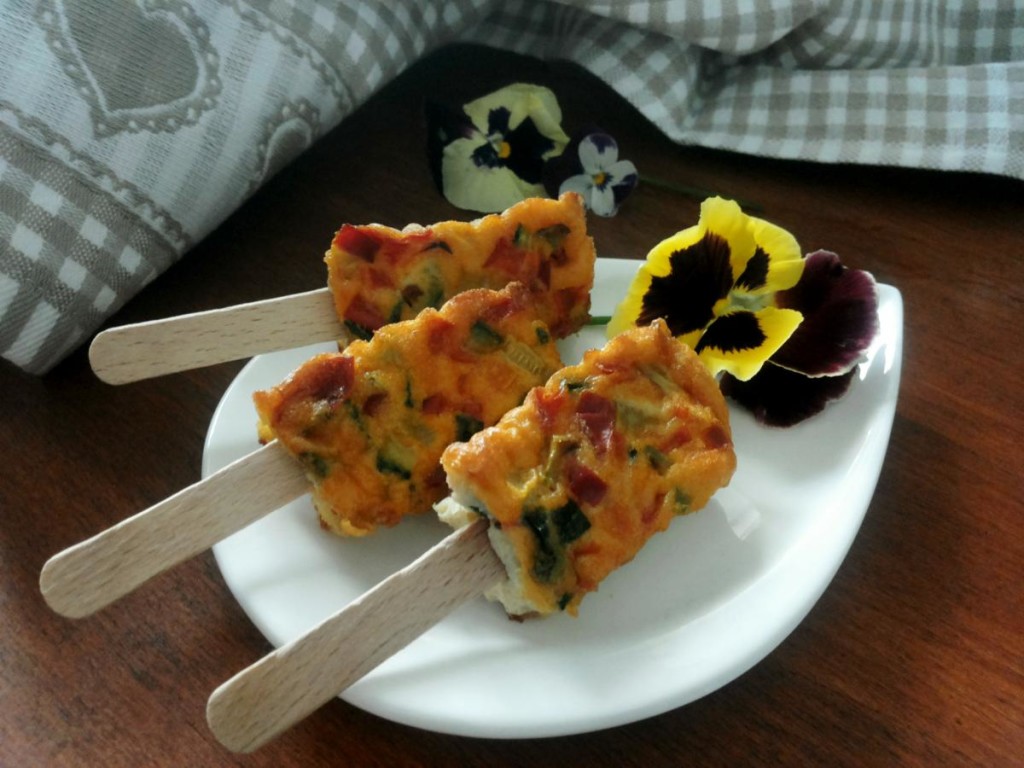 Frittata in stile finger food