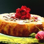 Torta persiana di rose