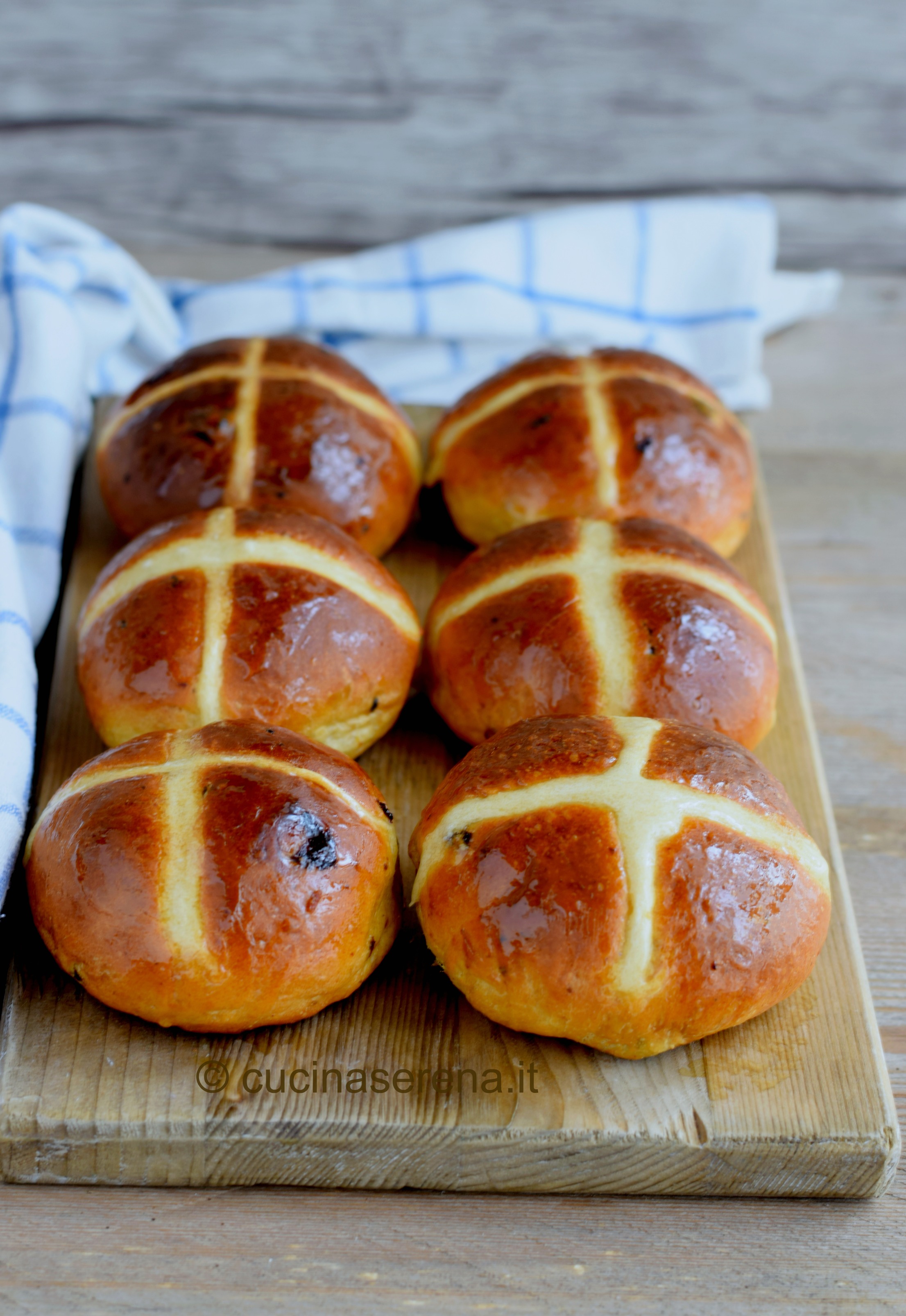 Hot Cross Buns Panini Dolci Inglesi Cucina Serena