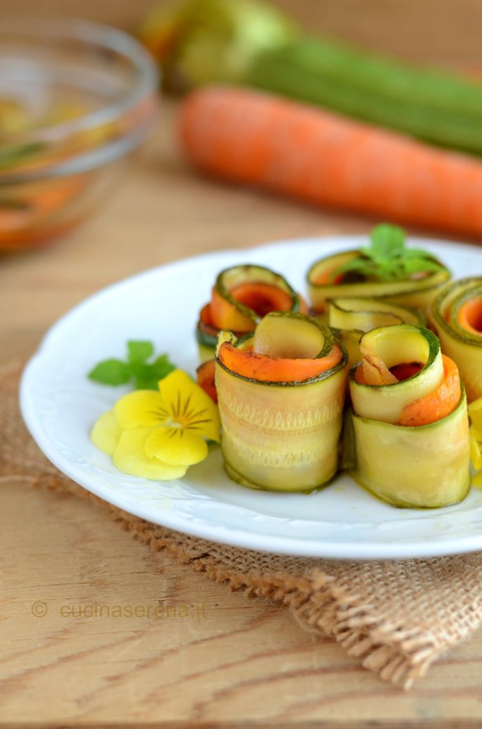 Carpione di zucchine e verdure