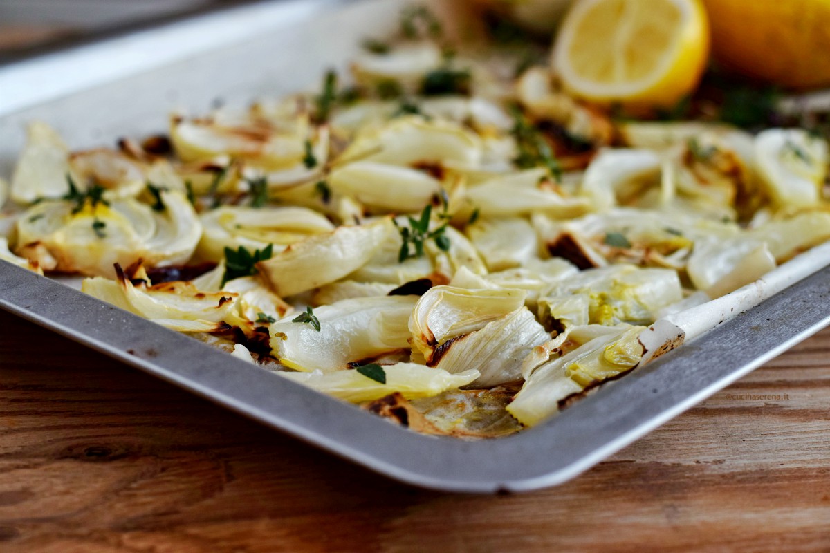 Finocchi al limone e timo fresco cotti al forno - ricetta di Csaba tratta da Around Florence