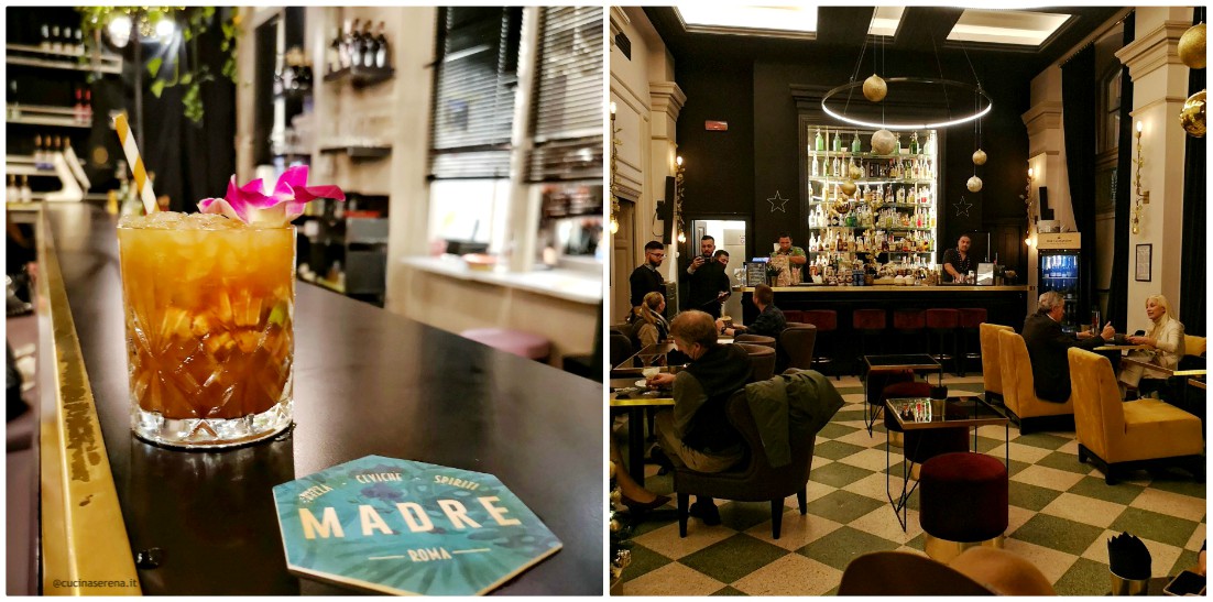 Madre Roma mixology e cocktail bar per aperitivo e dopocena a Roma