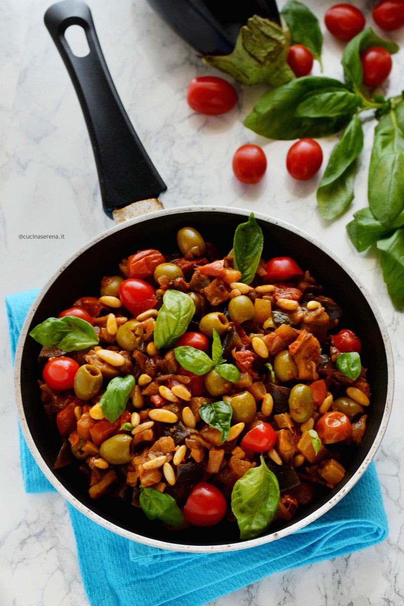 ricetta originale della caponata siciliana