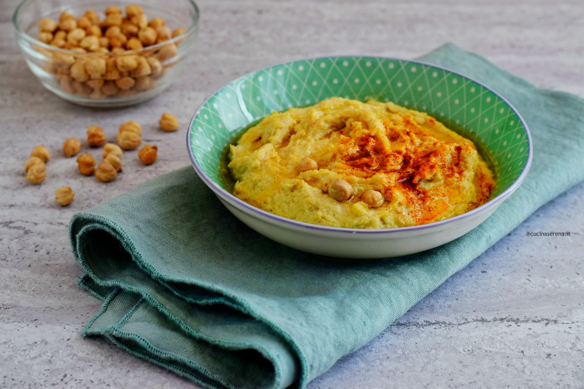 Hummus di  ceci - la ricetta di famiglia