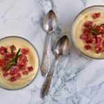 Crema-di-polenta-al-latte-ricotta-e-salame