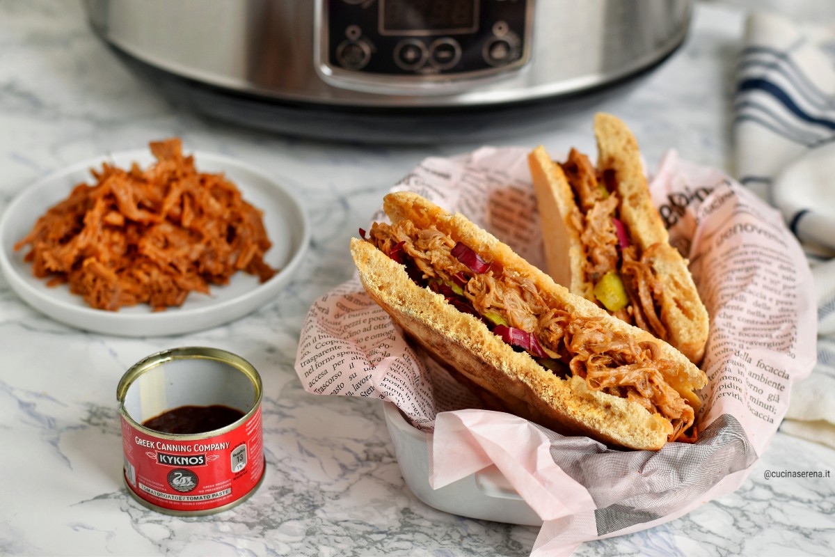 Pulled pork con la slow cooker