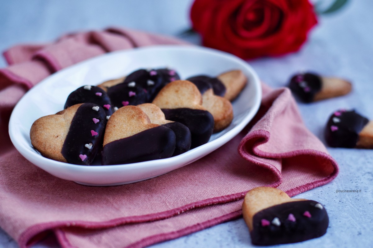 Biscotti a cuore per San Valentino Cucina Serena