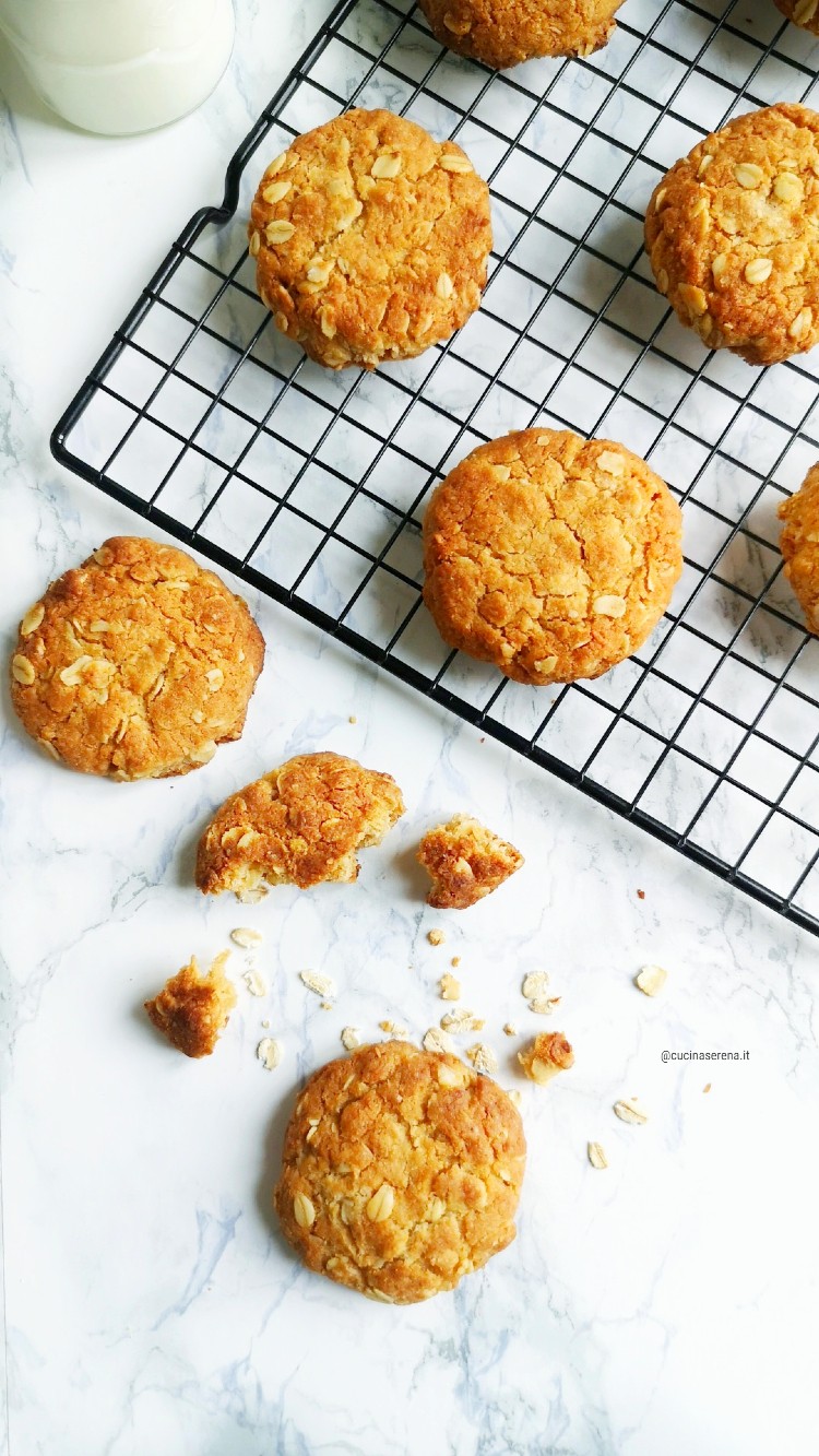 Anzac biscotti australiani