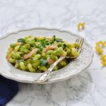 Pasta zucchine, salmone e menta – Cucina Serena.